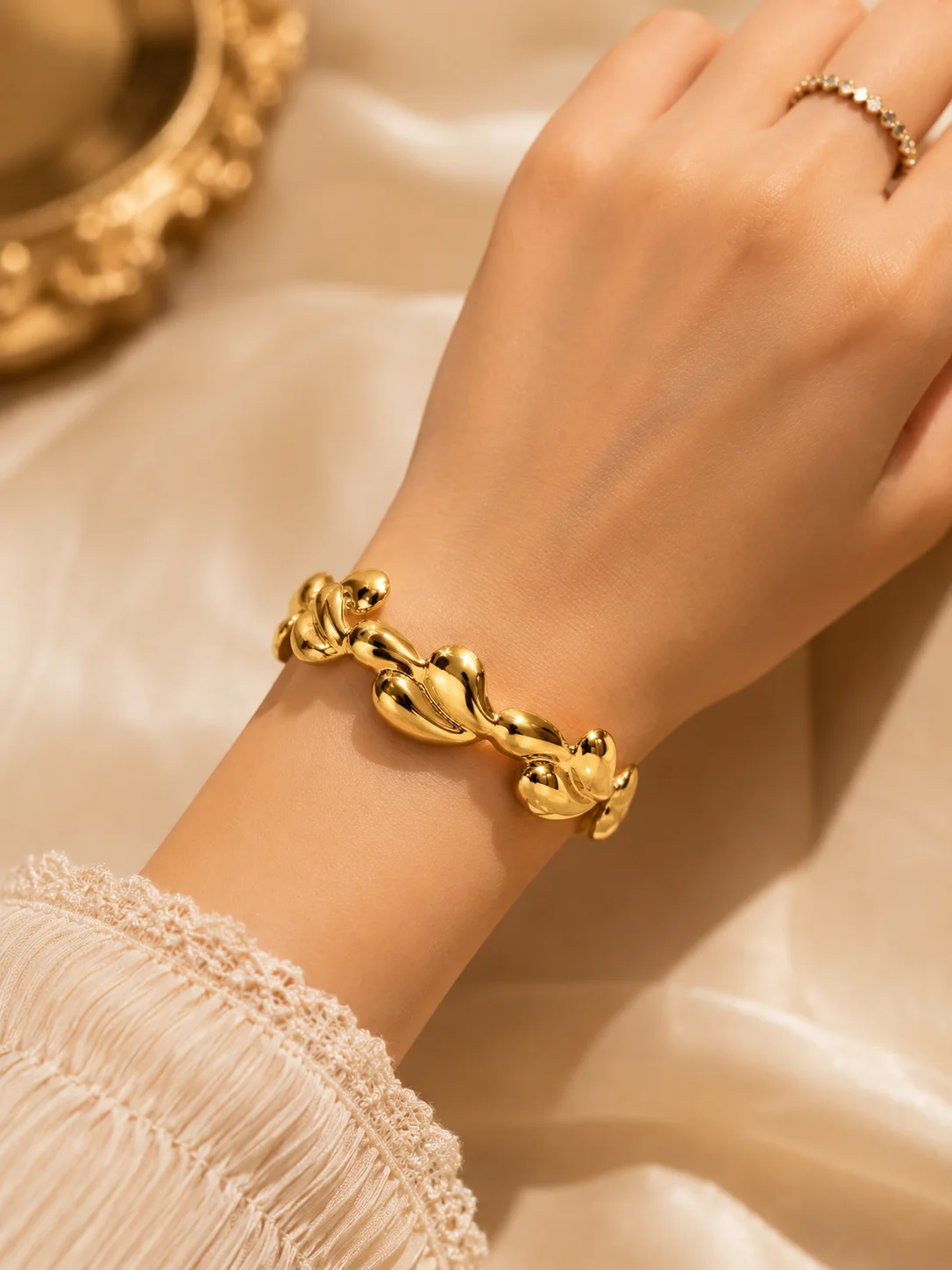 Luxe Floral Cuff